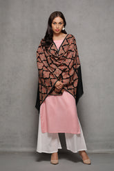 Diamond Paisley Sozni Wrap - The Pashm